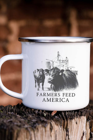 Farmers Feed America Campfire Mug - Wholesale Accessory Market