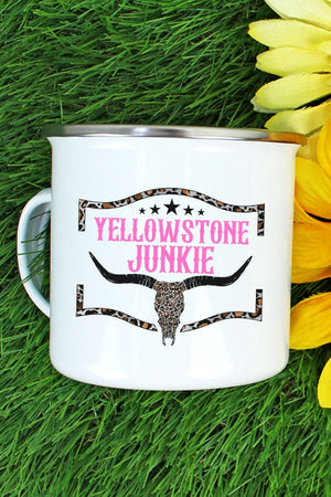 Pink Yellowstone Junkie Campfire Mug - Wholesale Accessory Market