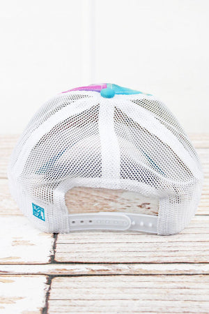 Pastel Lido Tie-Dyed Trucker Cap - Wholesale Accessory Market