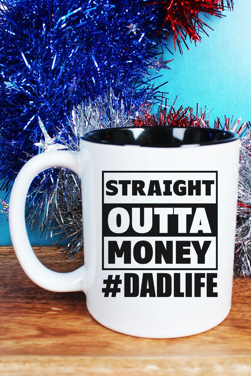 Straight Outta Money Two-Tone Mug - Wholesale Accessory Market
