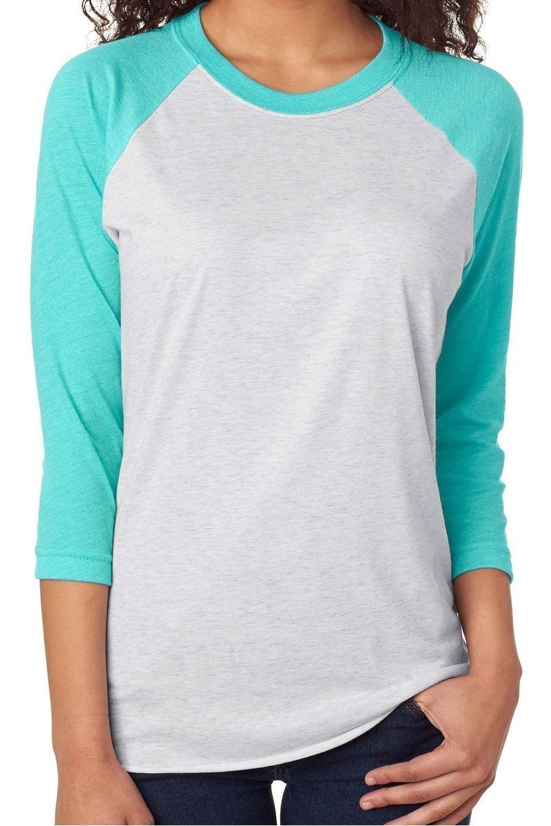 Colorful Christmas Favorite Things Tri-Blend Unisex 3/4 Raglan - Wholesale Accessory Market