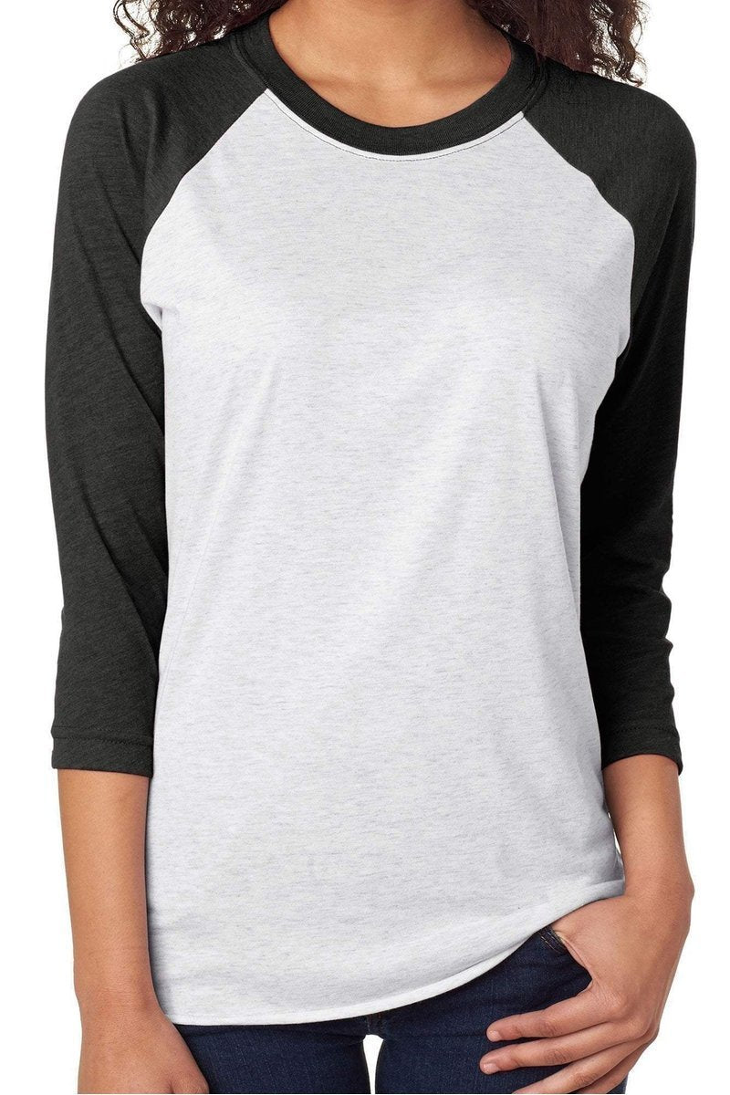 Colorful Christmas Favorite Things Tri-Blend Unisex 3/4 Raglan - Wholesale Accessory Market