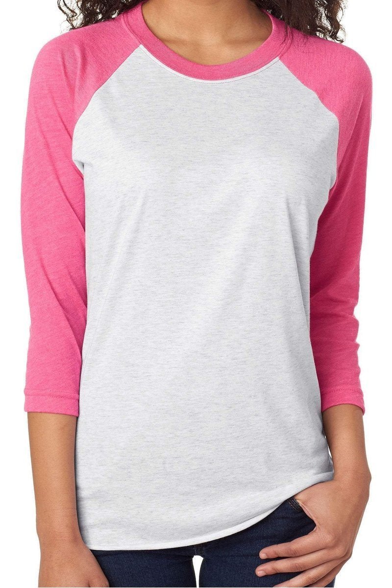 Colorful Christmas Favorite Things Tri-Blend Unisex 3/4 Raglan - Wholesale Accessory Market