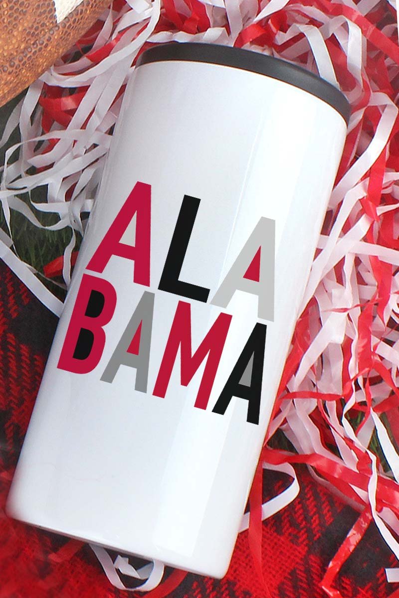Colorblock Alabama Stainless Steel Slim Hugger - Wholesale Accessory Market