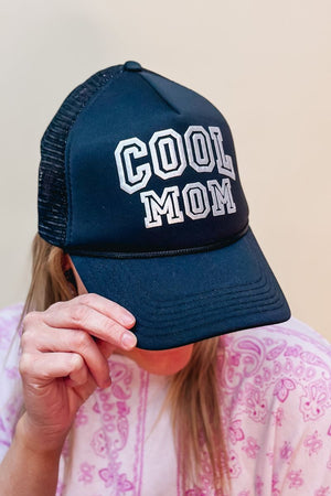 Cool Mom Puff Vinyl Foam Mesh Back Trucker Cap - Wholesale Accessory Market