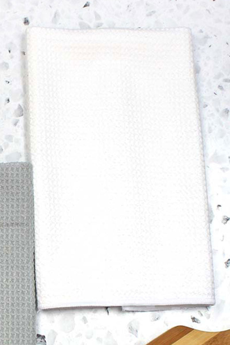 Pray Till The Cows Come Home Waffle Kitchen Towel - Wholesale Accessory Market