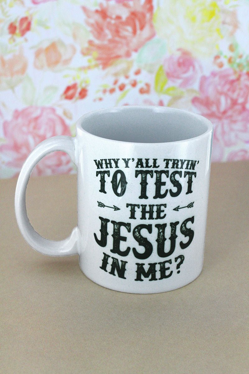 The Jesus In Me White Mug - Wholesale Accessory Market