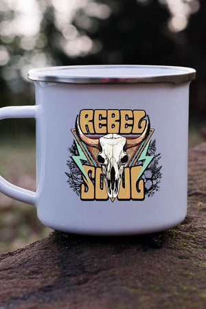 Rebel Soul Steer Campfire Mug - Wholesale Accessory Market