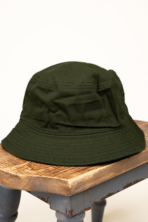 Olive Fitted Bucket Hat - Wholesale Accessory Market
