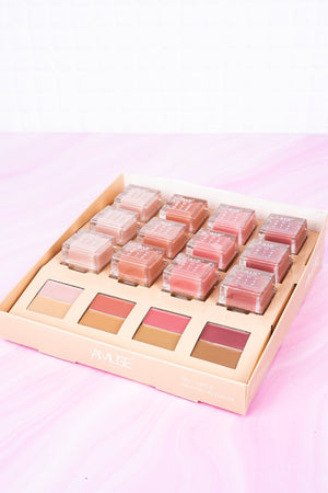 Amuse Double Dip Blush & Concealer Duo 12 Piece Display - Wholesale Accessory Market