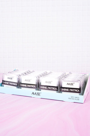 Amuse Shine Patrol Blotting Powder 24 Piece Display - Wholesale Accessory Market