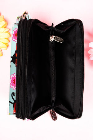 NGIL Ladybug Luck Crossbody Organizer Clutch - Wholesale Accessory Market