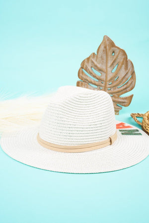 Sequin Nauti White Panama Hat - Wholesale Accessory Market