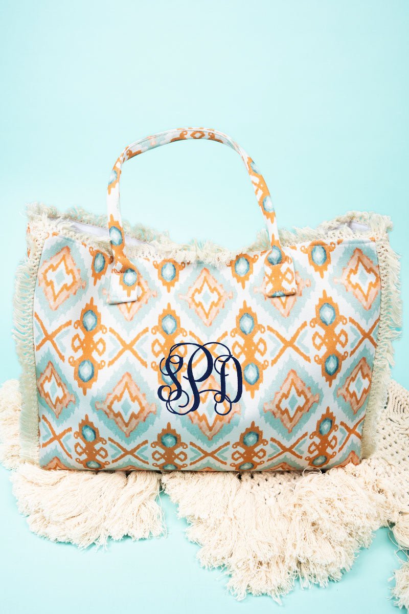 Desert Daze Fringe Shoulder Tote - Wholesale Accessory Market