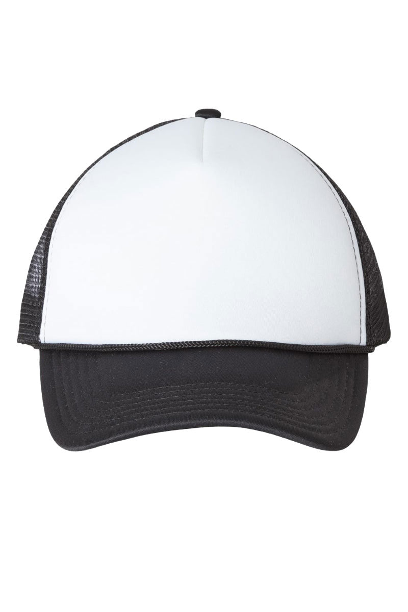 Arched Mama Leopard Foam Mesh Back Trucker Cap - Wholesale Accessory Market