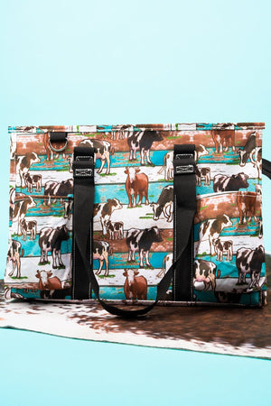 NGIL Have You Herd Utility Tote with Black Trim - Wholesale Accessory Market