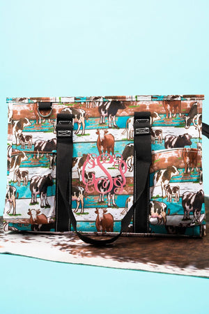 NGIL Have You Herd Utility Tote with Black Trim - Wholesale Accessory Market