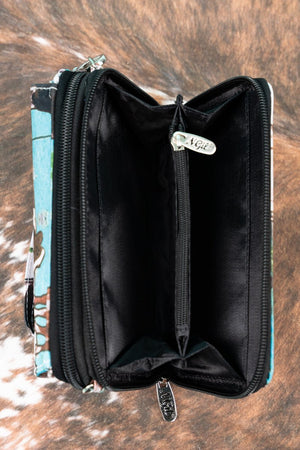 NGIL Have You Herd Crossbody Organizer Clutch - Wholesale Accessory Market