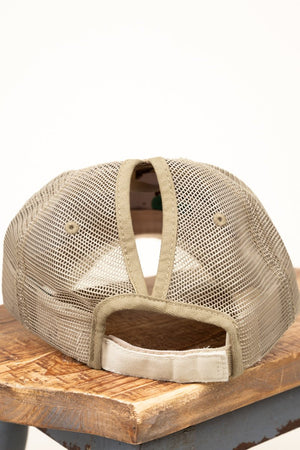 Distressed Stone Mesh Ponytail Cap - Wholesale Accessory Market