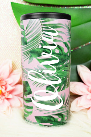 20% OFF! Belize Palms Skinny Can Hard Koozie - Wholesale Accessory Market