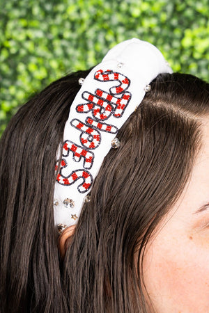 Patriotic 'Stars' Seed Bead Knotted Headband - Wholesale Accessory Market