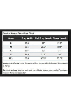 Shades of Blue Comfort Colors Long Sleeve T-Shirt - Wholesale Accessory Market