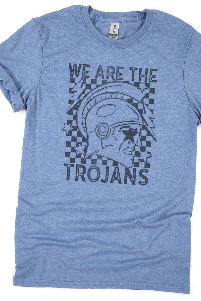 Stars We Are The Trojans Softstyle Adult T-Shirt - Wholesale Accessory Market