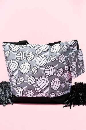NGIL Spike It with Black Trim Tote Bag - Wholesale Accessory Market