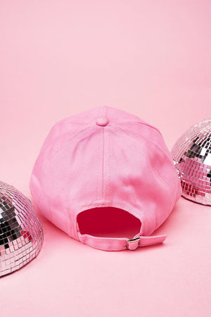 Pink Ribbon Dazzle Pink Cap - Wholesale Accessory Market