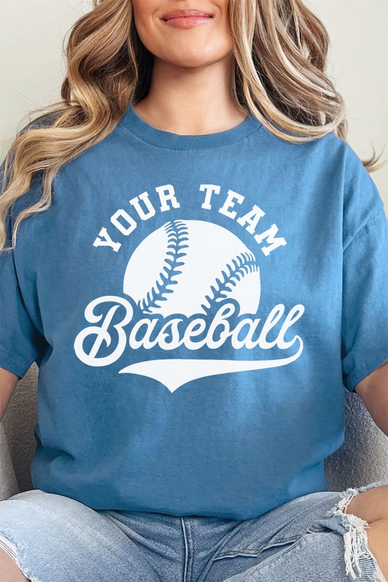 Retro Baseball Your Team Short Sleeve Relaxed Fit T-Shirt - Wholesale Accessory Market