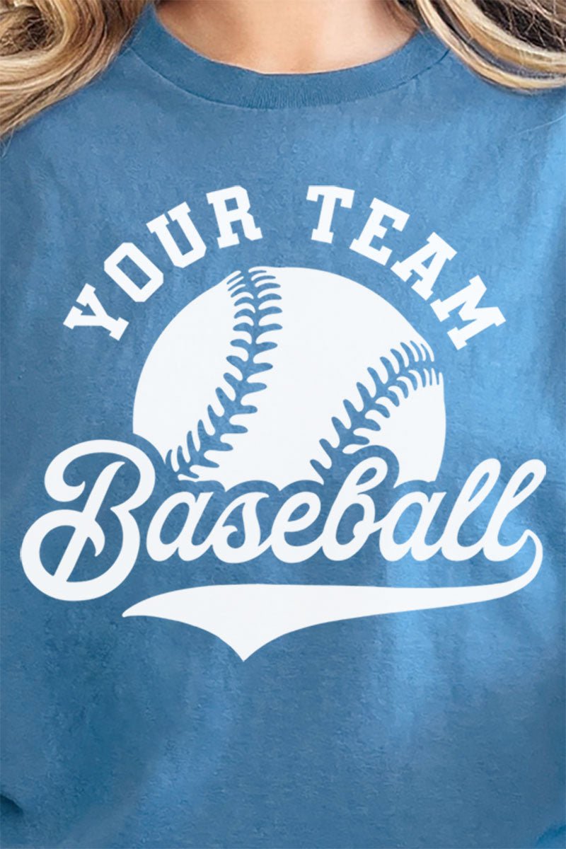 Retro Baseball Your Team Short Sleeve Relaxed Fit T-Shirt - Wholesale Accessory Market