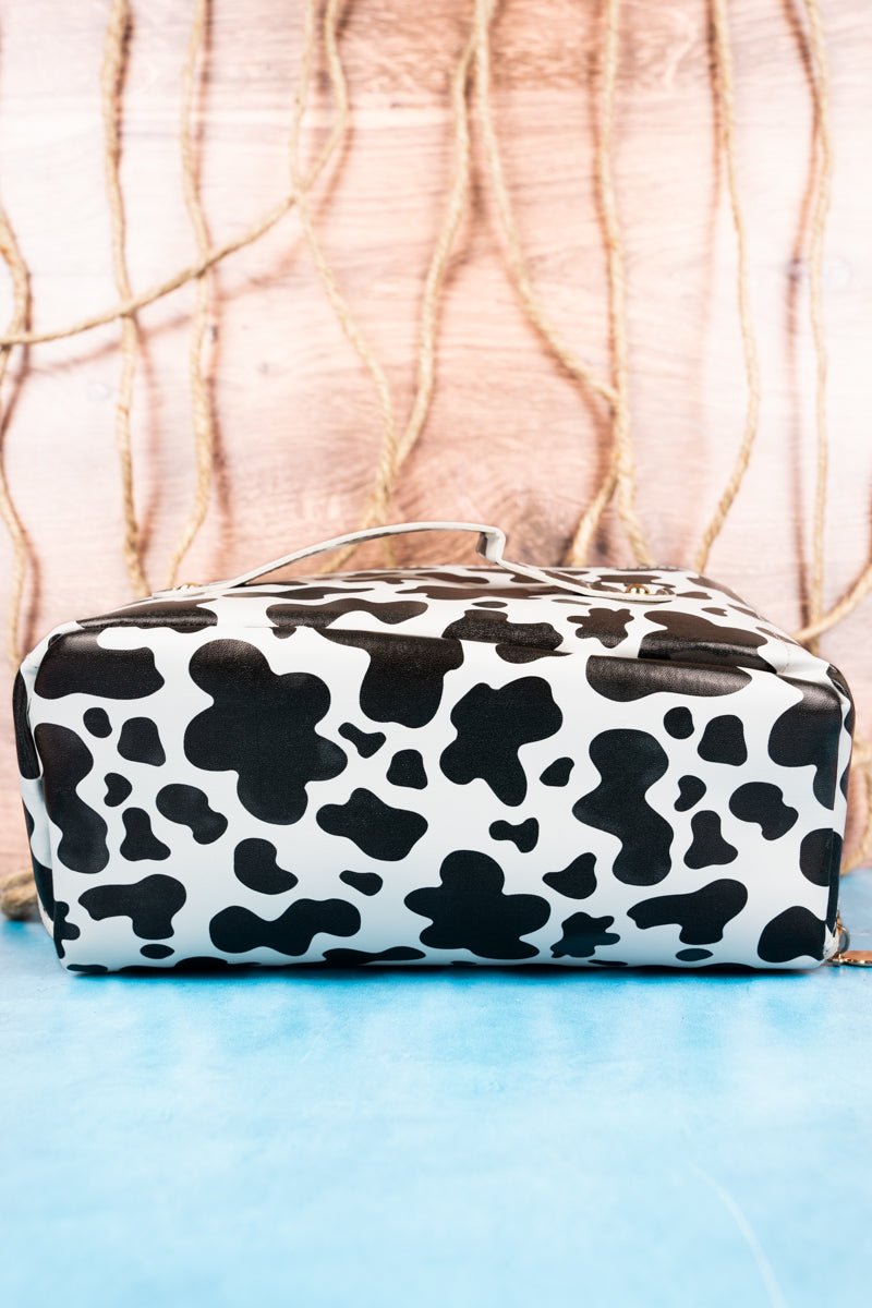 Cassie Cow Jetsetter Expandable Makeup Bag - Wholesale Accessory Market