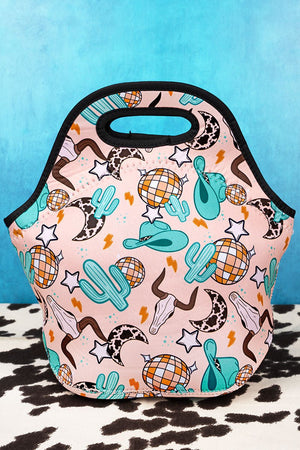 Desert Disco Neoprene Lunch Tote - Wholesale Accessory Market