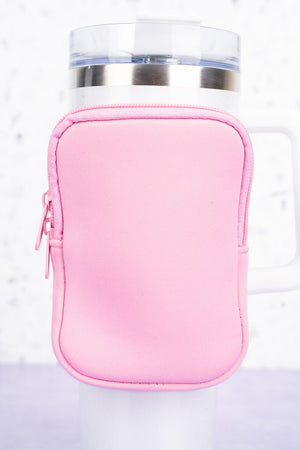 Light Pink Tumbler Pouch - Wholesale Accessory Market