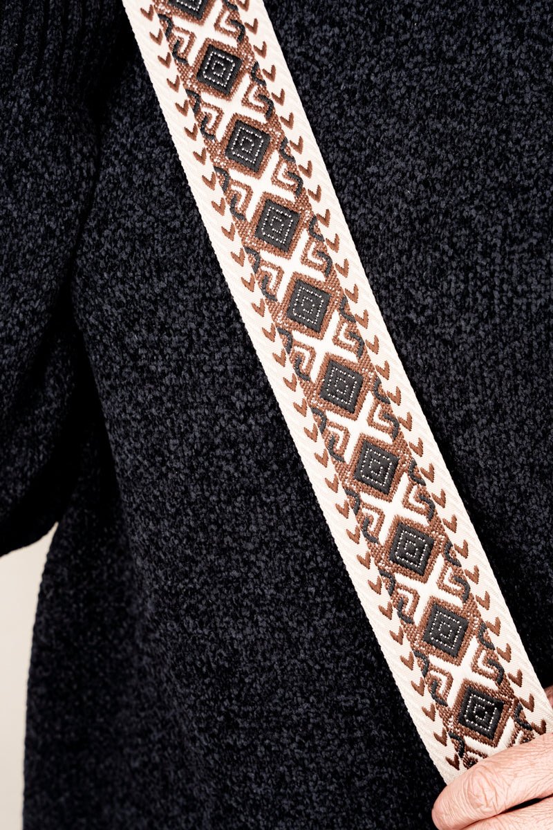 Exmore Guitar Strap Tan Dani Crossbody - Wholesale Accessory Market