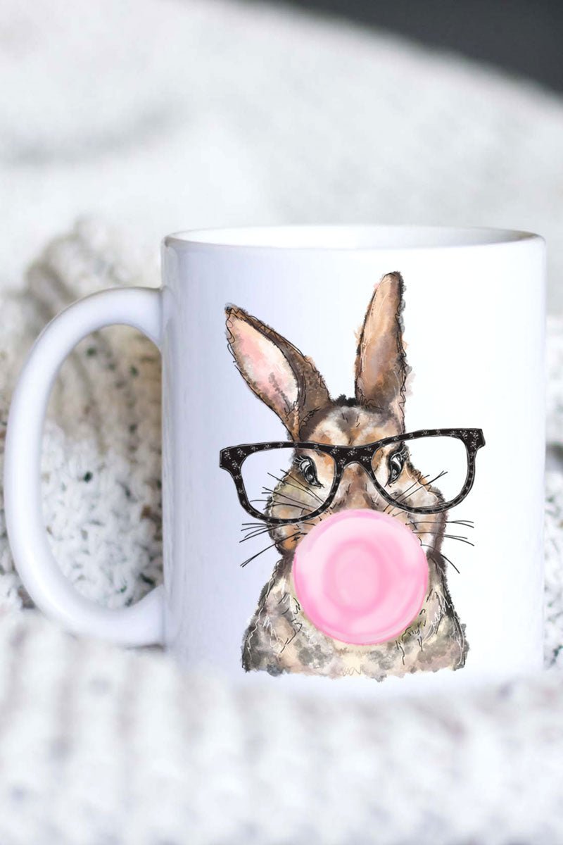 SALE! Bubblegum Bunny White Mug - Wholesale Accessory Market