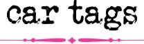 Car Tags - Wholesale Accessory Market