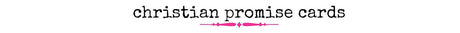 Christian Promise Cards - Wholesale Accessory Market