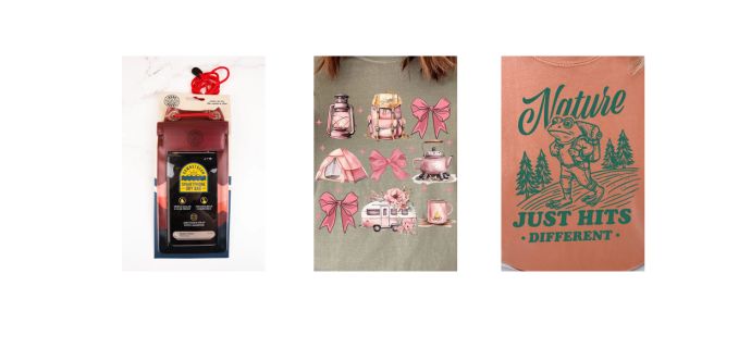 Happy Camper Decor, Apparel & Accessories