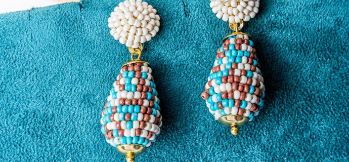 Seed Bead Earrings