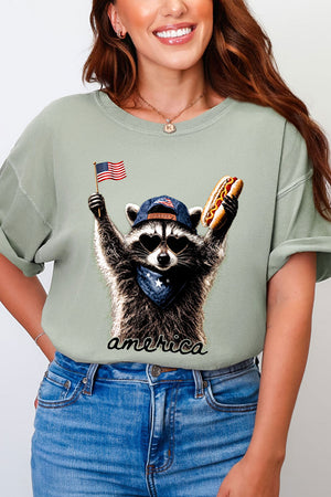 America's Backyard BBQ Bandit Comfort Colors Adult Ring-Spun Cotton Tee