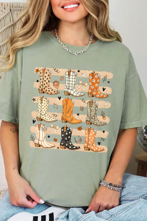 Kickin’ Up Autumn Comfort Colors Adult Ring-Spun Cotton Tee