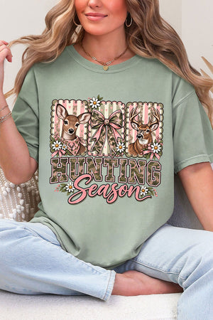 Camo & Bows Hunting Season Comfort Colors Adult Ring-Spun Cotton Tee