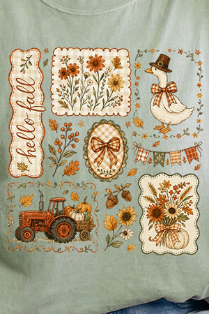 Harvest Keepsakes Comfort Colors Adult Ring-Spun Cotton Tee
