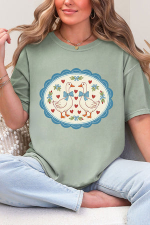 Goosey Little Love Comfort Colors Adult Ring-Spun Cotton Tee