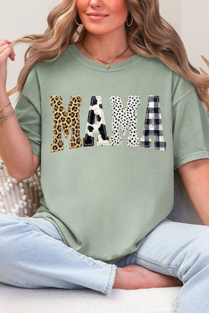 Pattern Play Mama Comfort Colors Adult Ring-Spun Cotton Tee