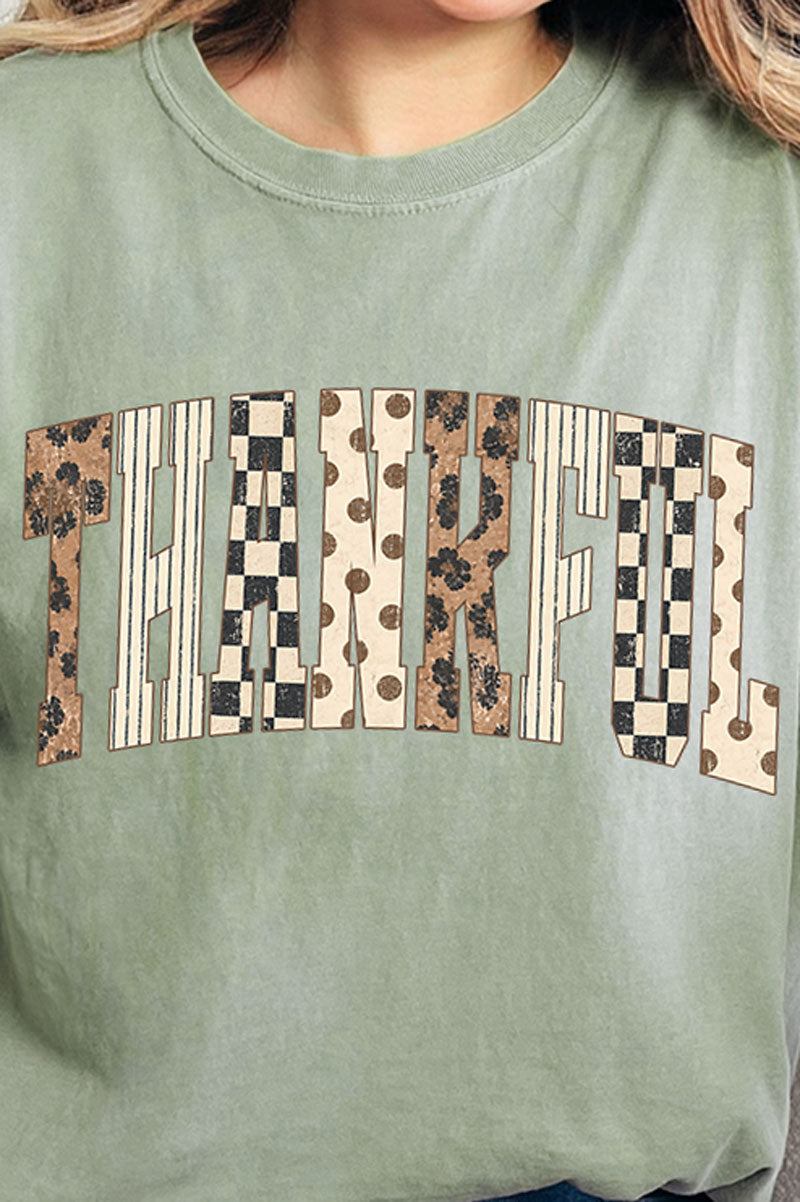 Toasted Thankful Comfort Colors Adult Ring-Spun Cotton Tee