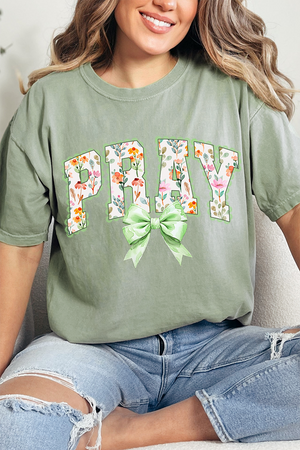 Watercolor Petaled Pray Comfort Colors Adult Ring-Spun Cotton Tee