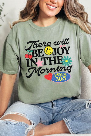 Joy In The Morning Comfort Colors Adult Ring-Spun Cotton Tee