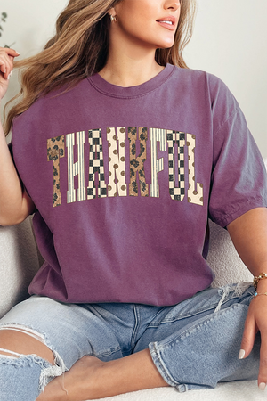 Toasted Thankful Comfort Colors Adult Ring-Spun Cotton Tee